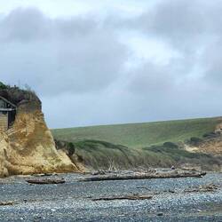 Impressive house in the cliff