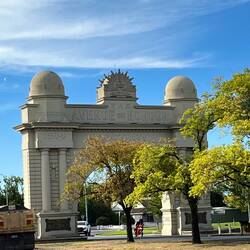The war memorial