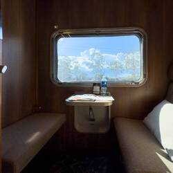Gold Single Cabin on the Indian Pacific ... Perth to Sydney.