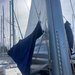 Abmontieren des Segels