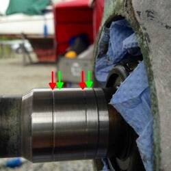 Simmerringe wechseln u. Lauffläche erneuern