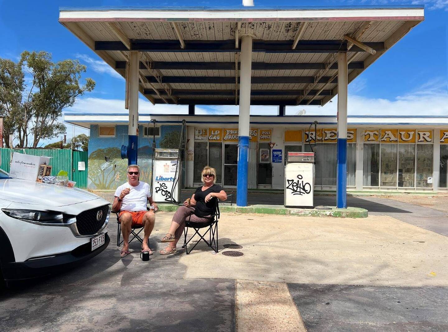 Entspannt in Poochera/Southern Australia
