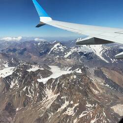 The Andes. Glaciers?