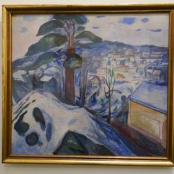 Winter in Kragero by Edvard Munch