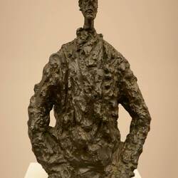 Diego in a Sweater by Alberto Giacometti
