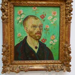 Copy After van Gogh's Self-Portrait for Gauguin by Judith Gerard
