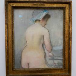The Toilet by Edouard Manet