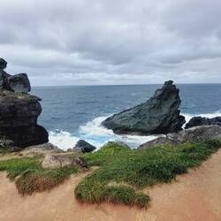 Im Norden der Insel: Beim Organ Zaki Lighthouse