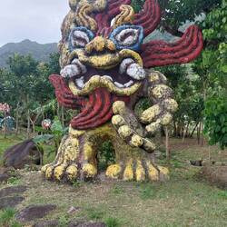 Shisa, ein Wächterlöwenhund