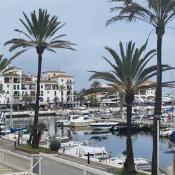 der Hafen sieht bei Sonnenschein sicher toll aus