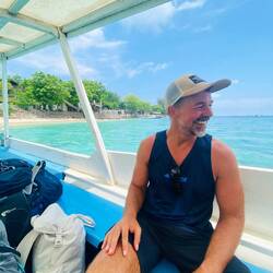Mit Boot 🚤 von Gili Air ➡️ nach Lombok