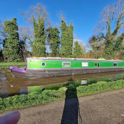 Setting off from our Nantwich mooring