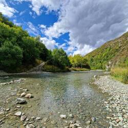 Hier ungefähr wurde eine Szene gedreht.