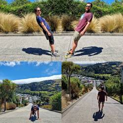 Kaum normal zu begehen.