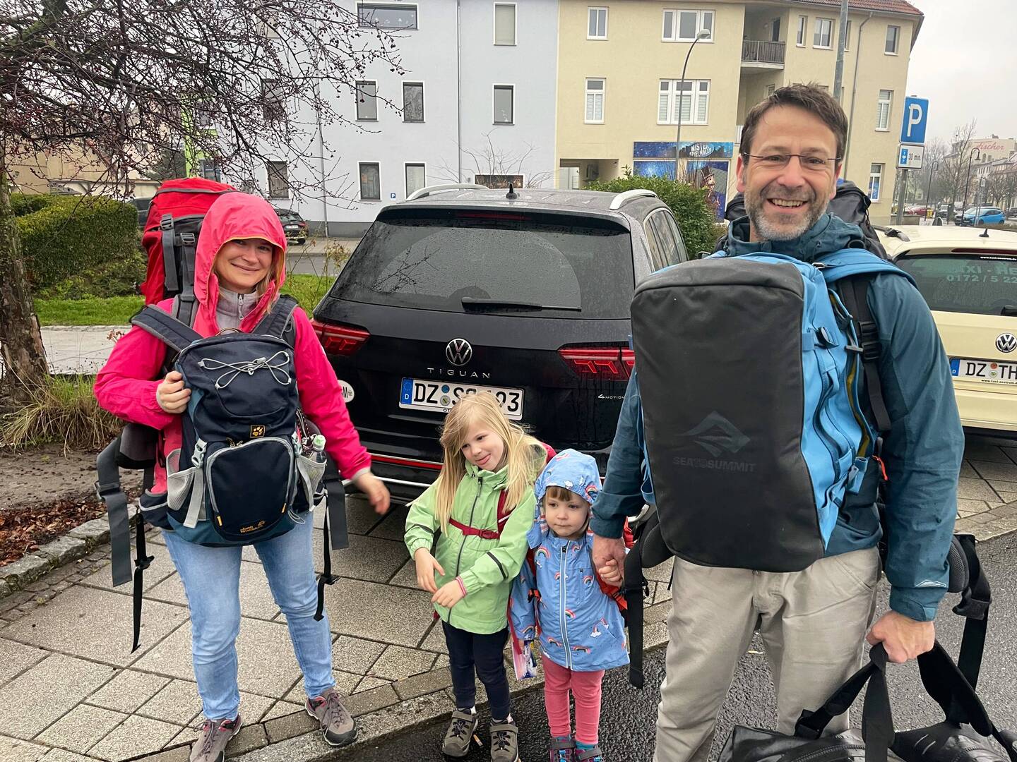 Rucksack für jeden - manche auch 2 oder 3