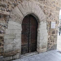 Old building with an Islamic doorway