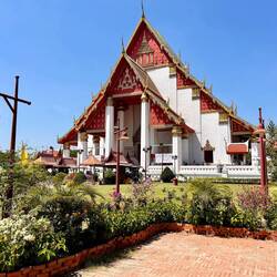 Hier im Palast war der Budda nicht zu sehen, it got a gold repaint