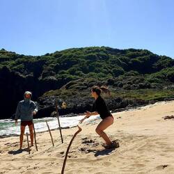 Und wieder aufwärmen.