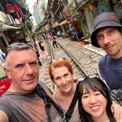 Train Street - Hanoi