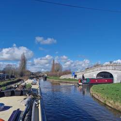 Passing the Middlewich Junction to waters new