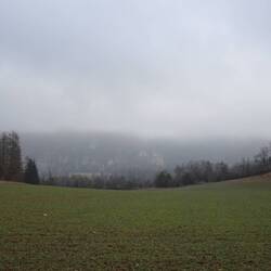 Noch etwas diesig heute Morgen.