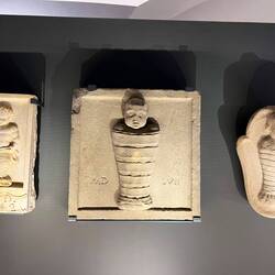 The symbol of the orphans is a swaddled baby