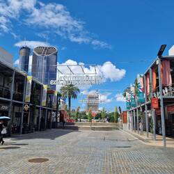 Southbank, mit vielen tollen Restaurants und Shops