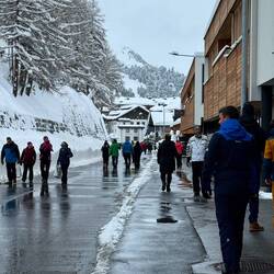 Fußgänger ohne Ende