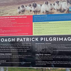 Not enough just to climb mountain, check out instructions at stations