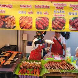 One of many things I ate during the Sunday night market