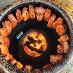 How they crisp the pork