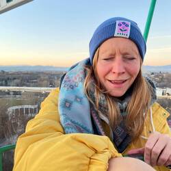 Nein, ich habe keine Angst. Sieht nur so aus.