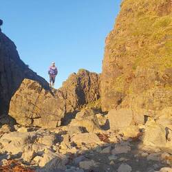 Der raue playa Rosaura.