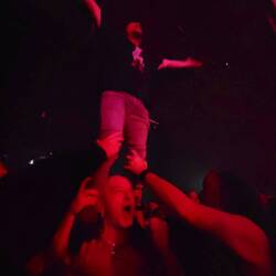 That is my hand holding Jack's knee