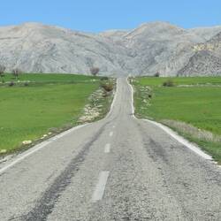 La route menant au mont Nemrut