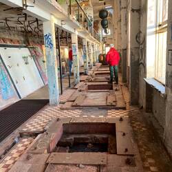 Het gesloten museum was gelukkig open