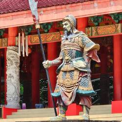 Statue in Chinese temple