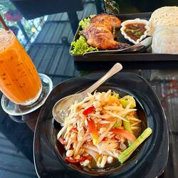 Bin jetzt auf Thai Ice Milk Tea gekommen