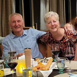 Dinner with Jane, Andy, Cynthia & David