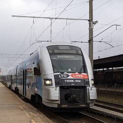 Zug nach Vilnius