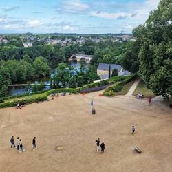 Vue depuis le Château de Montreuil-Bellay