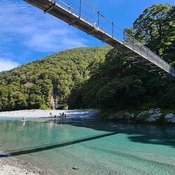 Blue Pools bridge out of service 😕