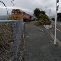 The train ready to leave