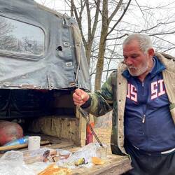 Der Schweinehirte mit großem Durst