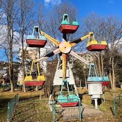 Im Park von Dilijan - kein Sozialismus ohne Riesenrad