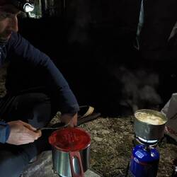 Le traditionnel bivouac nous manquait!