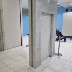 Wie gut, dass hier eine Tür ist. 😆