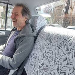 Unser Taxi zum Bahnhof