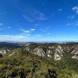 Aussicht bis ans Meer