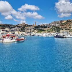 Port de Mgarr, Gozo, Malte